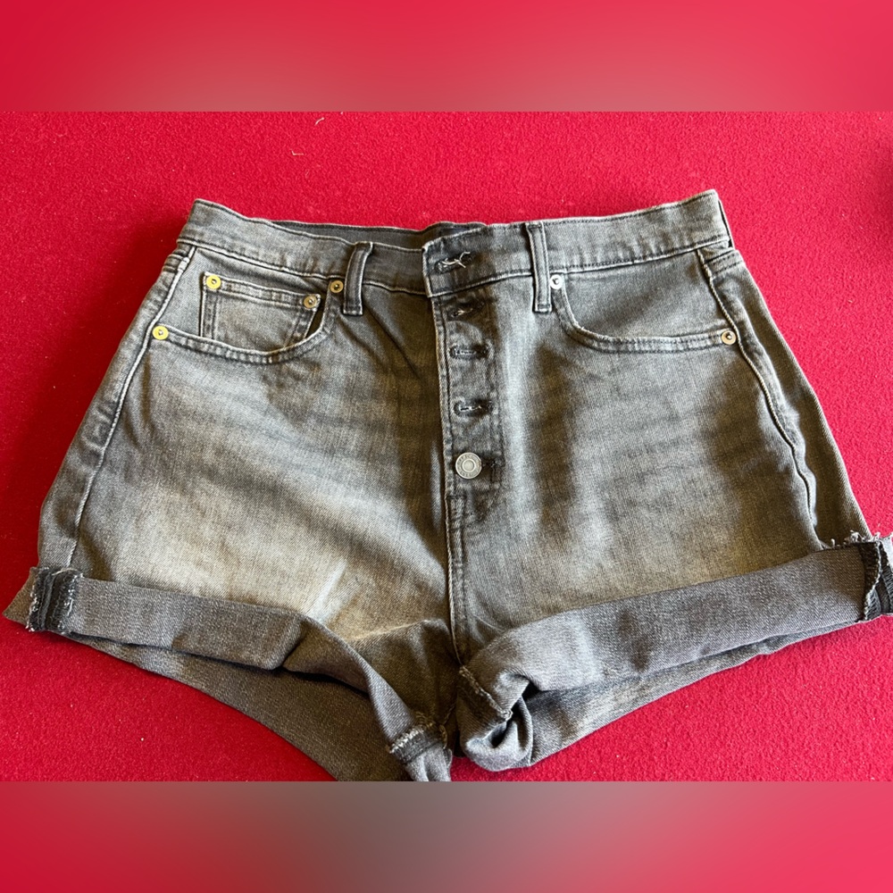 GAP Women's Black Denim Shorts